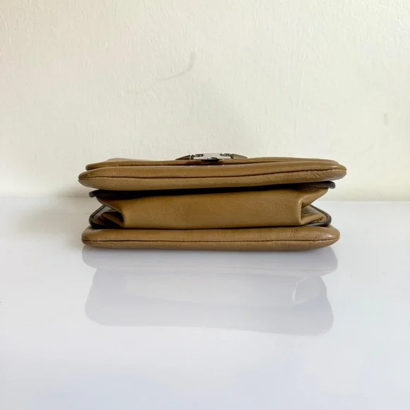 Tory Burch Charlie Shoulder Bag - Wren Brown - Picture 7 of 16